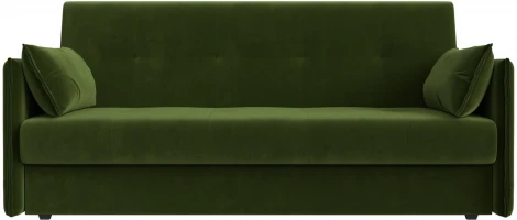Диван-книжка Лига-018 (Зеленый/Микровельвет) Лига Диванов арт.117858