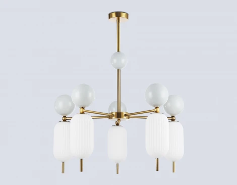 Потолочная люстра на штанге Ambrella High Light LH53104 (220V, шарики)