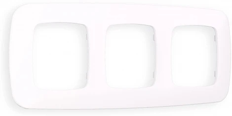 Рамка Ambrella Volt OMEGA Ecta (Жемчуг) 3-ая OF140203