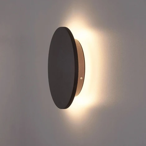 Настенный уличный светильник светодиодный Arte Lamp Nimbo A1510AL-1BK