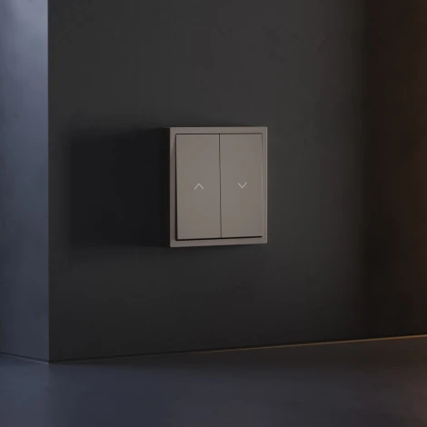 Клавиши для выключателя/переключателя двухклавишного (хлопок) Voltum S70 VLS002514