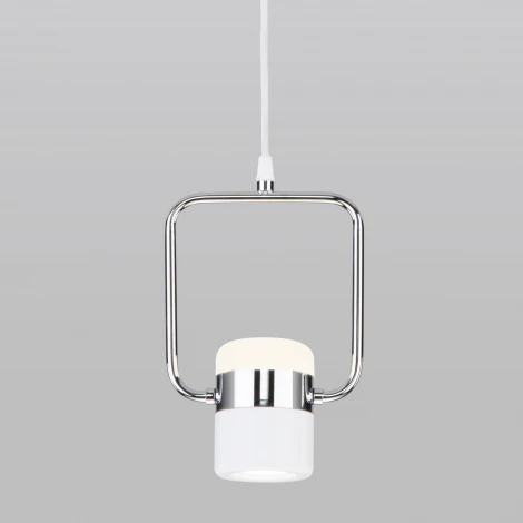 Подвесной светильник Elektrostandard Oskar 50165/1 LED хром/белый