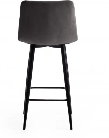 Барный стул Tetchair CHILLY (Ткань,Металл/Серый,Черный) 15453