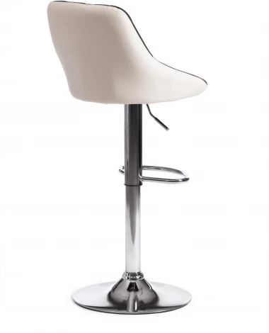 Стул барный MESSY (mod. KY704C) / 1 шт. в упаковке (Металл,Экокожа /Черный,Белый,Хром)