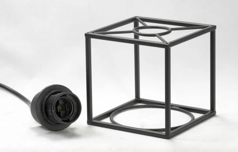 Подвесной светильник Lussole Loft Badger GRLSP-9540 (220V, на проводе, куб, IP21)