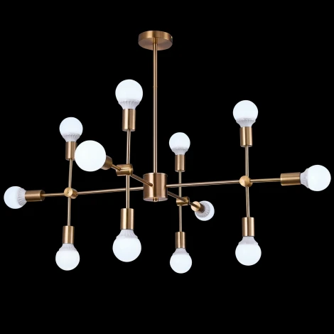 Потолочная люстра Natali Kovaltseva Loft Lux 75130/8C GOLD