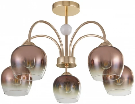 Потолочная люстра на штанге Arte Milano Napoli 325410/5 FG+WH (220V)