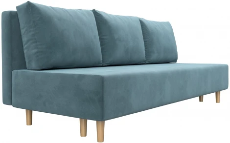Диван прямой Лига-033 (Бирюзовый/Велюр) Лига Диванов арт.121089