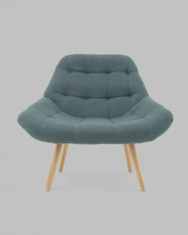 Кресло Олби Квадро зелёный Stool Group арт.УТ000040098