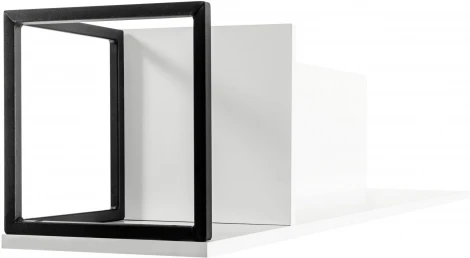 Полка навесная City большая белый R-Home арт.401058102h