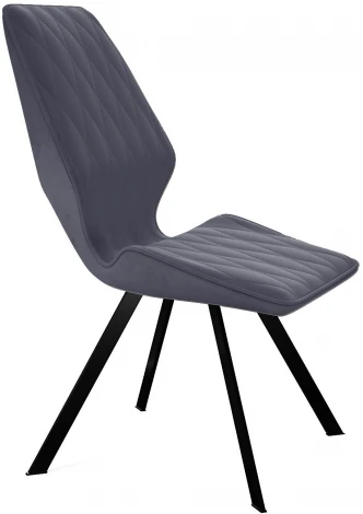 Стул 243 B28 ANTRACITE поворотный/ ножки черные Dikline 00-00062076