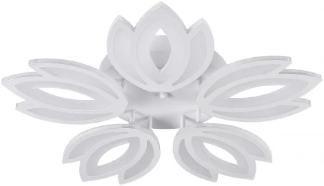 Потолочная люстра Natali Kovaltseva Led Lamps 81124 (регулировка яркости, 220V, пульт управления, цветы)