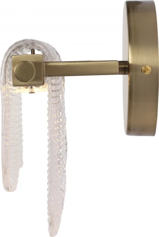 Настенный светильник ST Luce Voile SL6021.201.06 золотистый/прозрачный LED 1*6W 4000K (220V)