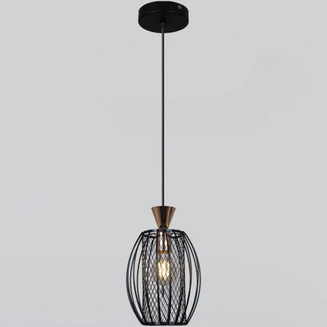 Подвесной светильник Reluce 02203-0.9-01 BK (на проводе)