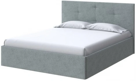 PROxSON Кровать Mono (Ткань: Жаккард Tesla Графит) 140x200