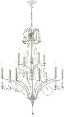 Подвесная люстра Wertmark Nilla WE306.12.003 (220V, на цепи, свеча)