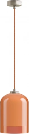 Подвесной светильник 33 ИДЕИ PND.105.01.05.032.NI-S.26.OR-S.27.WH (220V, на проводе, круглые)