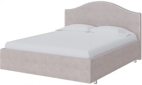 PROxSON Кровать Classic (Ткань: Велюр Лофти Бежевый) 80x200