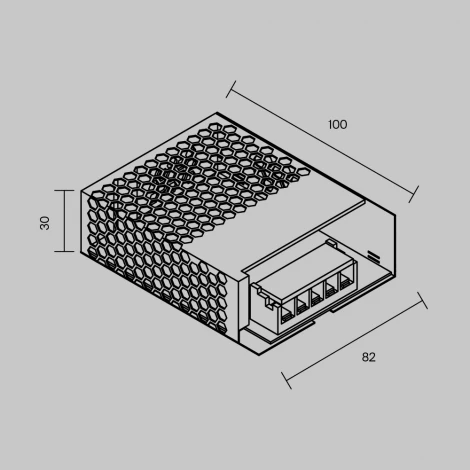 Источник напряжения PSL002 12В 60Вт Maytoni 811007