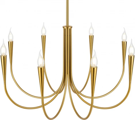 Потолочная люстра на штанге Freya Branches FR5253PL-08BS (220V)