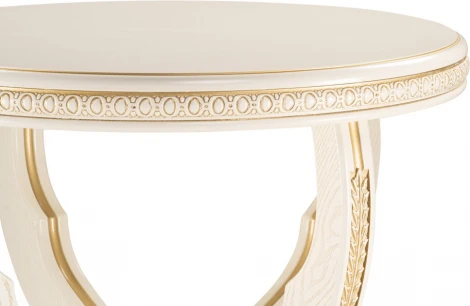 Журнальный стол Луис Woodville (Массив бука,Шпон/Золотой) арт.618721