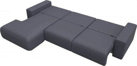 Диван угловой Лига-036 НПБ Классик Лонг левый угол Лига Диванов (Экокожа) арт.127793L