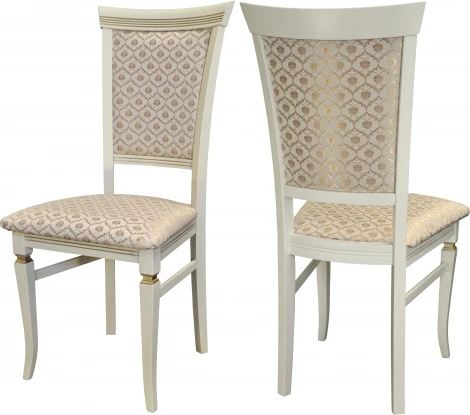 Стул Бонита слоновая кость/золото, Яра даймонд от фабрики Mebelik