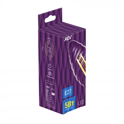 Лампочка светодиодная филаментная REV 32426 3