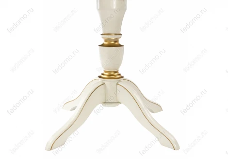 Стол Woodville Arno молочный патина 438328