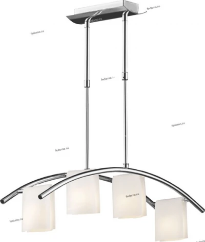 Потолочная люстра N-Light P-761 P-761/4 satin chrome