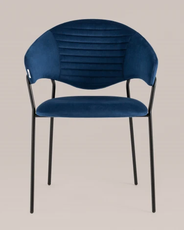 Стул Stool Group Алексис велюр синий УТ000035126