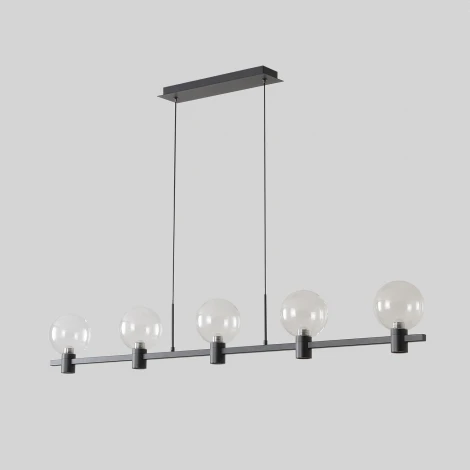 Подвесной светильник шарики Crystal Lux DUET SP35W LED BLACK