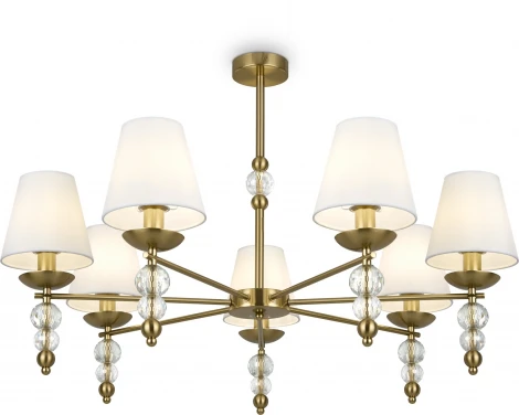 Потолочная люстра на штанге Freya Side FR1009CL-07BS (220V)