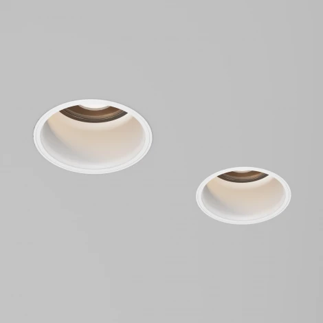 Потолочный светильник LED уличный под гипсокартон IP65 Maytoni Grit O501DL-L5W3K (220V, круглые)