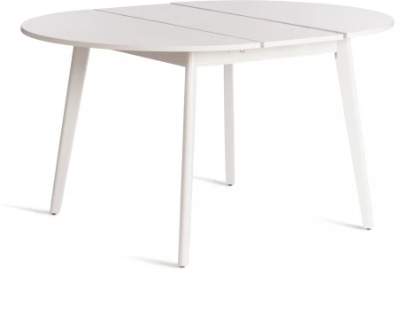 Кухонный стол Tetchair SVELTO (ЛДСП,Массив березы/Белый)