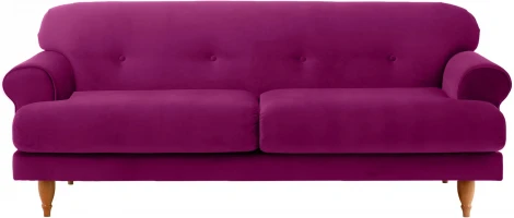 Диван Italia ОГОГО (арт.339966), (Ткань/Фиолетовый)
