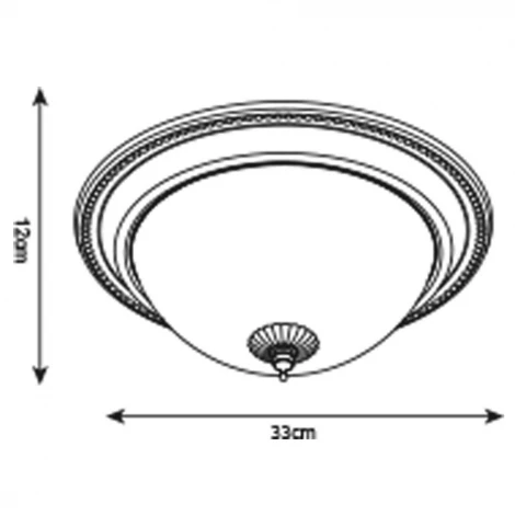Потолочный светильник Arte Lamp Porch A1305PL-2WH