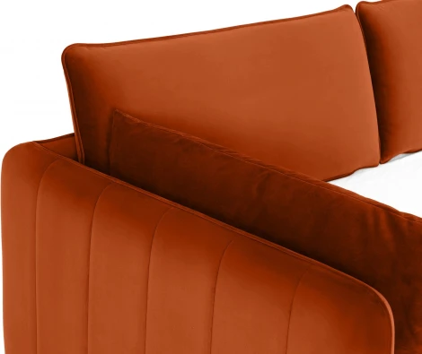 Кушетка Vicari ОГОГО (арт.815011), (Ткань/Терракотовый)
