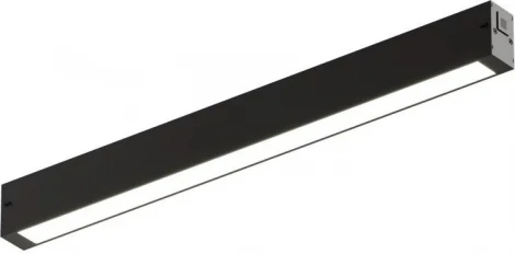 Трековый светильник однофазный 220V 18W Denkirs Simple Linear DK8104-BK (LED)