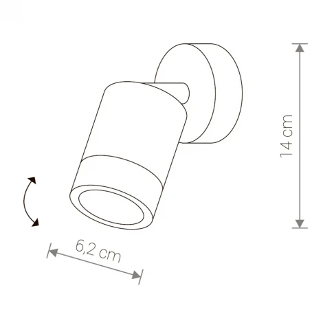Прожектор уличный Nowodvorski Fallon 9552