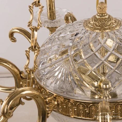 Подвесная люстра Bohemia Verona 72009P/9/250 G P PAL Y8