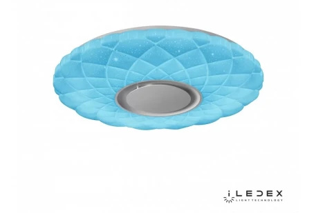 Потолочный светильник RGB круглый iLedex Sphere ZN-XU48XD-GSR-YK (220V, пульт управления, управление смартфоном, круглые)