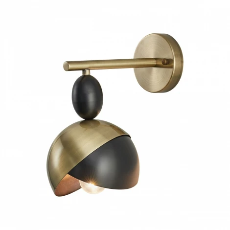 Бра Arte Milano 271307/1B BK/GD (220V, шар)