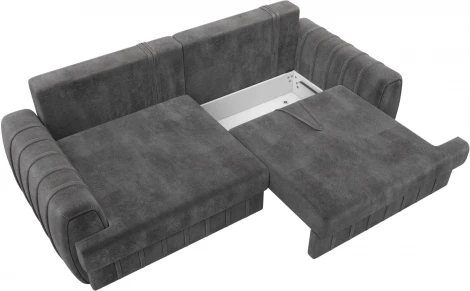 Диван прямой Лига-057 НПБ Лига Диванов (Велюр) арт.129219