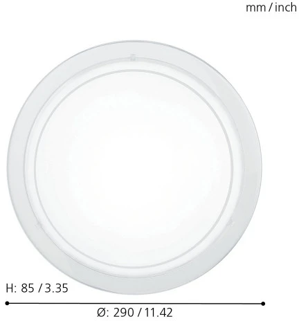 Настенно-потолочный светильник Eglo Planet 1 83153