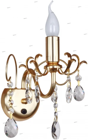 Бра IDLamp Severiya 240/1A-Oldbronze