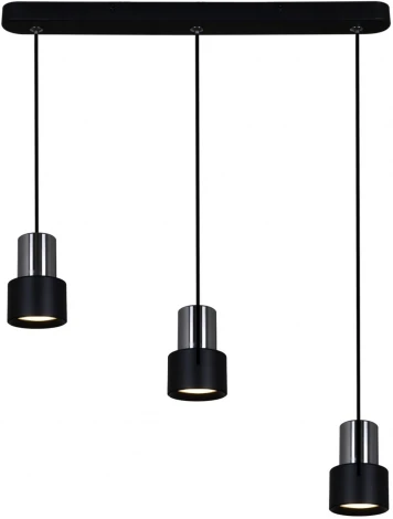 Подвесной светильник Reluce 16006-0.9-003IL GU10 BK (220V, на проводе)