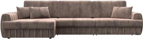 Диван угловой Лига-057 НПБ Лонг угол левый Лига Диванов (Велюр) арт.129304L