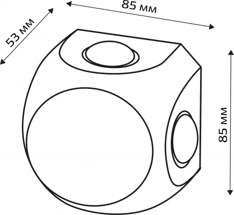 Архитектурная подсветка светодиодная duwi 24788 7