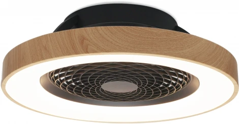 Потолочная люстра светодиодная с вентилятором Mantra Tibet 7127 (регулировка яркости, 220V, пульт управления, круглые)